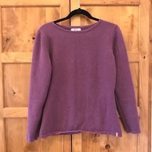 Fjallraven eggplant sweater